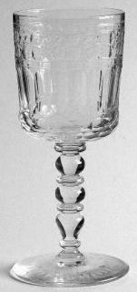 Bryce 625 8 Wine Glass   Stem #625,Cut Flowers,Thumbprint,No Trim