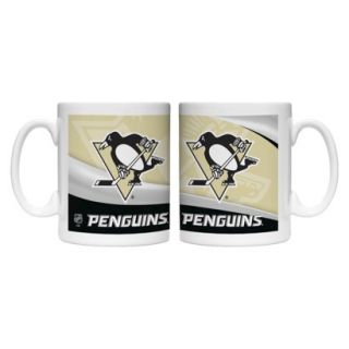 Boelter Brands NHL 2 Pack Pittsburgh Penguins Wave Style Mug   Multicolor (15