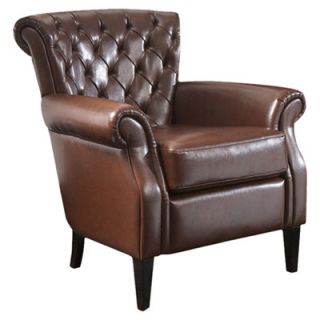 Home Loft Concept McClain Leather Club Chair W6392329