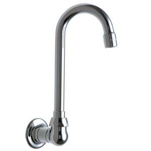 Chicago Faucets 629 E3ABCP Universal 3 1/2 in. Solid Brass Remote Rigid/Swing Go