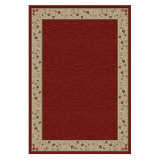 Terrazzo Area Rug   Red Multicolor   540206, 6 ft.7 in. x 9 ft.6 in.
