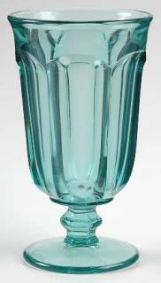 Imperial Glass Ohio Old Williamsburg Light Blue Iced Tea   Stem #341,Light Blue