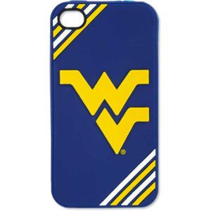 West Virginia Mountaineers Forever Collectibles IPhone 4 Case Silicone Logo