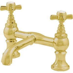 Elizabethan Classics ECRMBF10PB Universal 2 Handle Claw Foot Tub Faucet without
