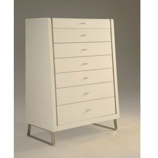 Whiteline Imports Bahamas Chest of Drawers CD1181 WHT