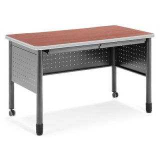 OFM Table / Desk with Pencil Drawers 66120 Finish Cherry
