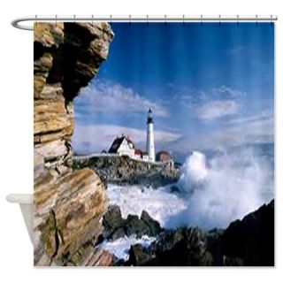  Lighthouse Shower Curtain  Use code FREECART at Checkout