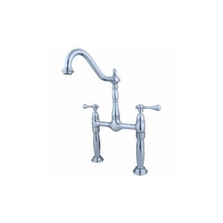 Elements of Design ES1071BL Vintage Vessel Sink Faucet With no Pop Up