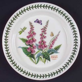 Portmeirion Botanic Garden Dinner Plate, Fine China Dinnerware   Various Plants