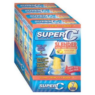 Super C Vitamin & Mineral Drink Mix Slender   28 Count (4 Pack)