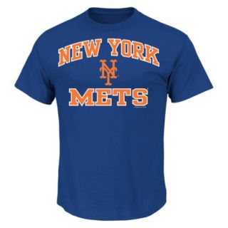 MLB Mens New York Mets T Shirt   Blue (XL)