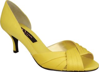 Womens Nina Culver   Canary Luster Satin Mid Heel Shoes