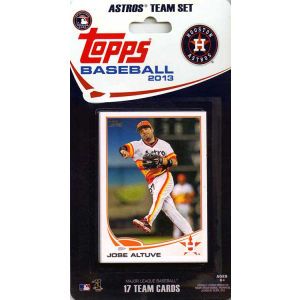 Houston Astros 2013 MLB Team Card Set
