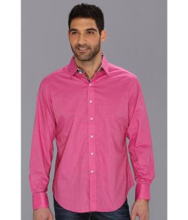 Robert Graham My Lemurs L/S Sport Shirt Mens Long Sleeve Button Up (Pink)