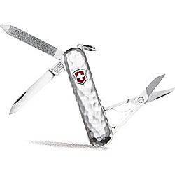 Victorinox Swiss Army Sterling Silver Classic Hammered Knife