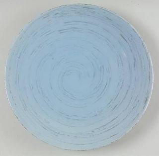 Studio Nova Samba Blue Dinner Plate, Fine China Dinnerware   Stoneware, Blue W/B