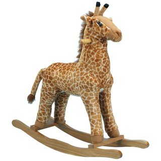 Charm Company Jacky Giraffe Rocker (Multi colorDimensions 31 inches long x 10 inches wide x 30 inches highWeight 10 poundsWeight capacity 60 poundsRecommended ages 2 years and upTwo (2) wooden pegs for easy grip )