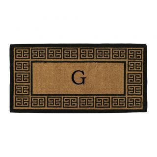 The Grecian Extra thick Monogrammed Doormat (36 X 72)