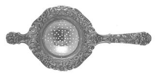 Kirk Stieff Repousse (Sterling, 1896, 925/1000) Tea Strainer Overcup/Ind Solid  