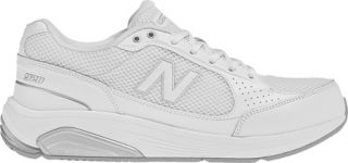 Mens New Balance MW928S   White Lace Up Shoes