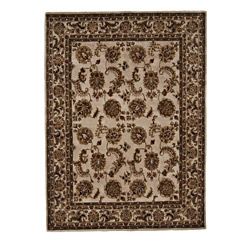 Hand tufted Tempest Beige/beige Area Rug (8 X 10) (WoolConstruction Method Hand tuftedPile Height 0.5 inchesStyle TraditionalPrimary color Beige Secondary colors BeigePattern FloralTip We recommend the use of a non skid pad to keep the rug in place