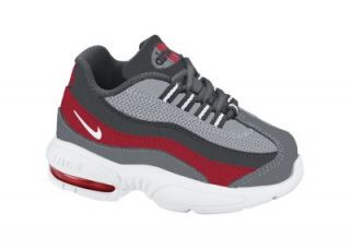 Nike Little Air Max 95 (2c 10c) Toddler Boys Shoes   Wolf Grey