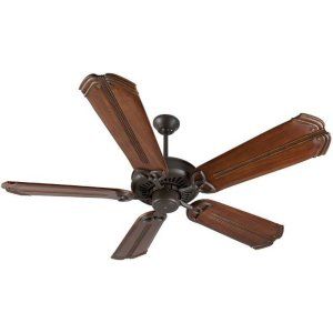 Craftmade CRA K10817 American Tradition 56 Ceiling Fan with Custom Carved Chamb
