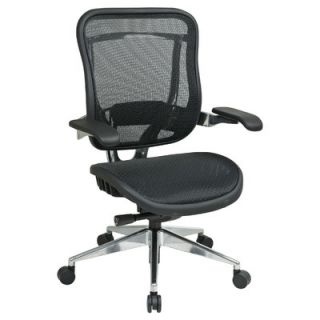 Office Star High Back Executive Chair 818A Series Arms Cantilever, Seat Mate