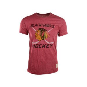 Chicago Blackhawks NHL Mock Twist Stick T Shirt