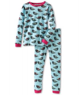 BedHead Kids Girls L/S Kids Snug PJ Set Girls Pajama Sets (Multi)