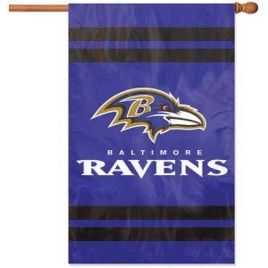 Baltimore Ravens Applique House Flag