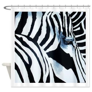  zebra eye Shower Curtain  Use code FREECART at Checkout