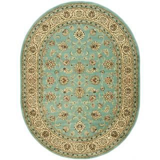 Ariana Palace Light Blue Area Rug (53 X 610 Oval) (BlueSecondary colors Beige, red, black, brown, olivePattern OrientalTip We recommend the use of a non skid pad to keep the rug in place on smooth surfaces.All rug sizes are approximate. Due to the diff