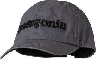 Patagonia Logo Hat   Text Logo/Forge Grey Baseball Caps