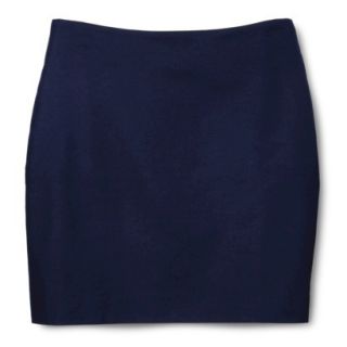 Merona Womens Woven Mini Skirt   Xavier Navy   10