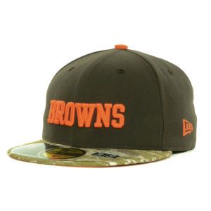 Cleveland Browns New Era NFL 2013 Youth Salute to Service Onfield 59FIFTY Cap
