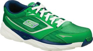 Mens Skechers GOrun Ride 3   Green/Blue Running Shoes