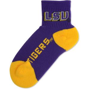LSU Tigers For Bare Feet Youth 501 Socks