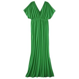 Merona Petites Short Sleeve Maxi Dress   Green LP