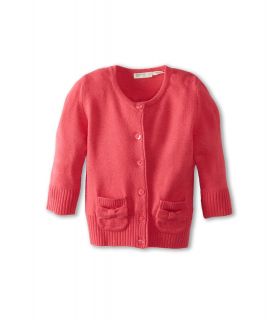 United Colors of Benetton Kids Fashion Cardi w/ Bow Girls Sweater (Pink)