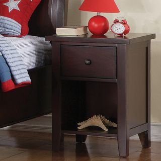 Winners Only, Inc. Vintage 1 Drawer Nightstand BV1005Y / BVC1005Y Finish Cherry