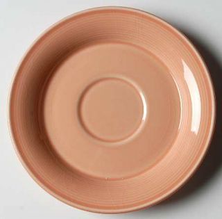 Nancy Calhoun Solid Color Light Peach Saucer, Fine China Dinnerware   All Light