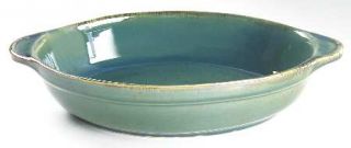 Sabatier Cannes Green Augratin, Fine China Dinnerware   All Green, Brown Ring, S
