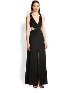 BCBGMAXAZRIA Valentina Gown   Black