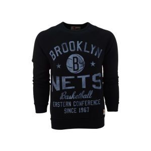 Brooklyn Nets NBA Regatta Crew Sweatshirt