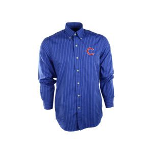 Chicago Cubs Antigua MLB Achieve Button Down Collar Woven Shirt
