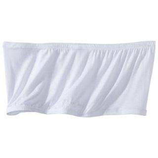 Miss Oops Womens Bandeau Tube   White S/M