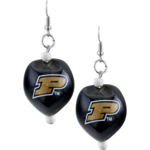 Purdue Boilermakers NCAA Kukui Nut Earring