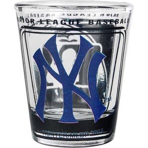 New York Yankees 3D Wrap Color Collector Glass