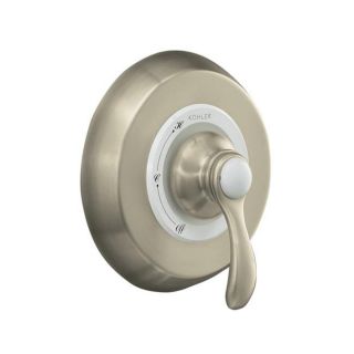 Kohler K t12021 4 bn Vibrant Brushed Nickel Fairfax Rite temp Pressure balancing Valve Trim With Lever Handle, Valve Not Include